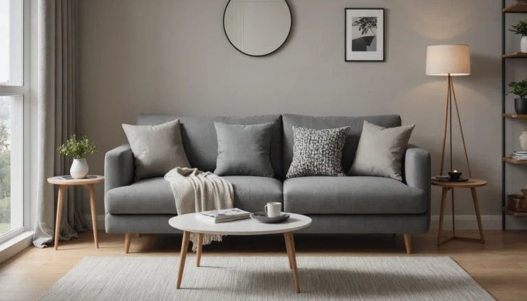 canapé avec assise de 50 cm