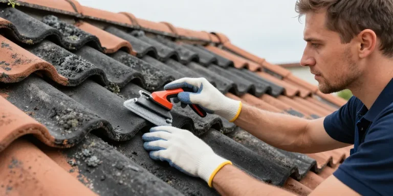 pourquoi les tuiles deviennent noires